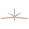 Ekena Millwork Davenport Smooth Timber Gable Bracket, Douglas Fir, 84"W x 31"H x 1 1/2"D x 3 1/2"F, 9/12 Pitch GBW084X31X0204DAV00SDF - alternate 1